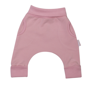 Tepláčky "rostoucí" BAGGY MKcool MK2025 starorůžové